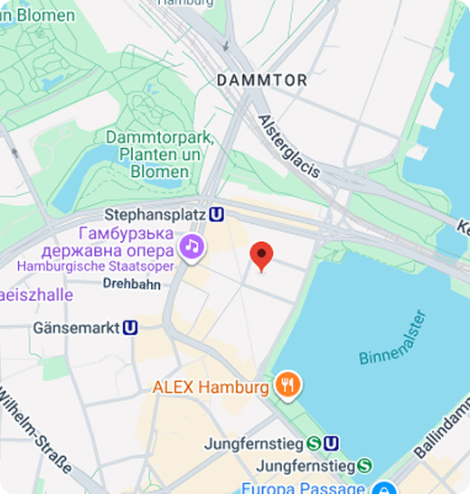 Acandatur office locations map
